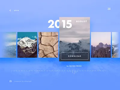 Day 63 - Best Of 2015 2015 best cover dailyui flow of ui unsplash ux