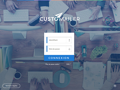 Customailer / Login mail software web