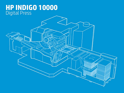Indigo Press Cutaway Illustration illustration illustrator vector