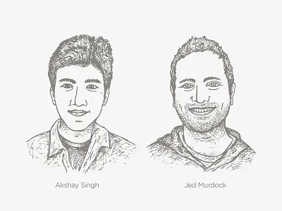 New CM Team Members — Akshay + Jed akshay cm creative creative market jed market members team