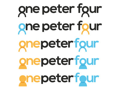 Logo Development - What do you prefer? branding consultancy design development icon logo people