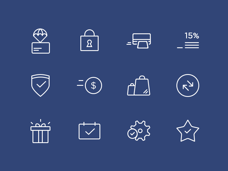Icons for Sovereign bank bank icon web
