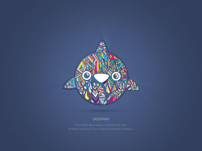 Dolphin animal dolphin style zegtangle zengtangle