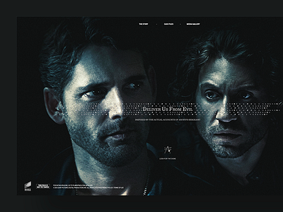Deliver Us From Evil design mobile movie site video website