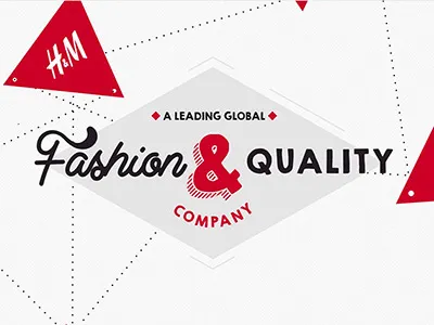H&M company data design fashion flat hm quality