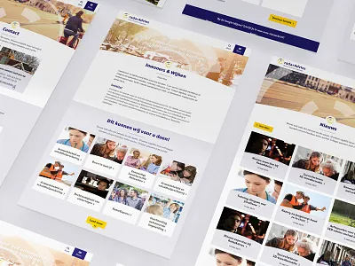 Radar Advies button news ui ux webdesign website