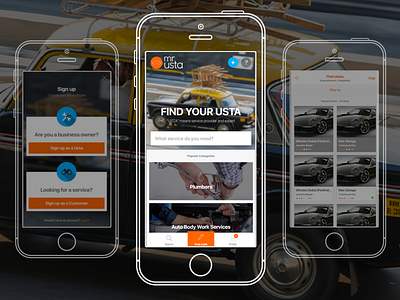 mrUsta mobile design mobile