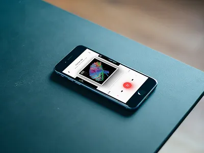 Music Player UI album app button glow music next play song ui