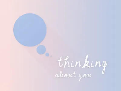 Thinking about You illustration pantone pantone 2016 rose quartz serenity sketch