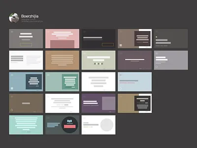 Plate Type animation boerzhijia kit plate prototype sketch type ui wireframe