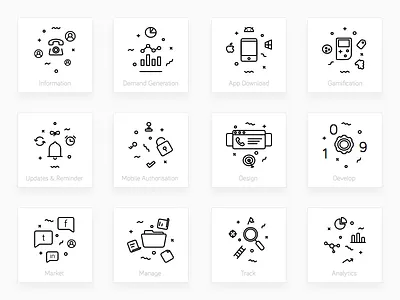 Ring Social Illustrations analytics black design develop game manage market phone ring social track