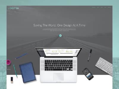 Loopta V3 home page