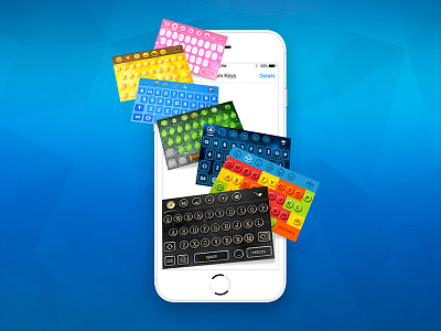 Custom Key 8bit color custom flat graphic interface keys lego ocean simplicity spaceship ui