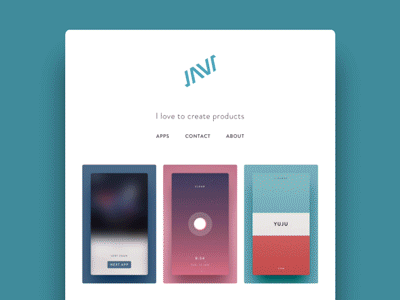 New Portfolio grid javi portfolio responsive site web