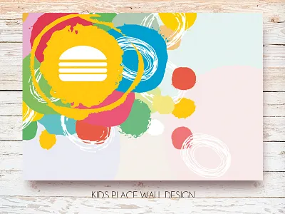Subburger kids zone wall abstraction abstraction. colorfull design spray can sub subburger wall