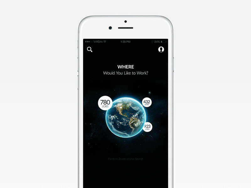 HackerRank / Location Pickers android hacker ios location mobile rank