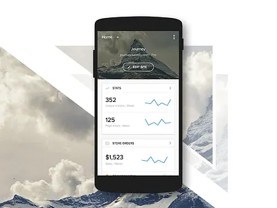 Weebly Android Mobile App android app editor mobile nexus phone