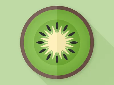 Classic Kiwi watch face android android wear fruit illustration illustrator kiwi moto360 photoshop smart watch watch watch face watchface