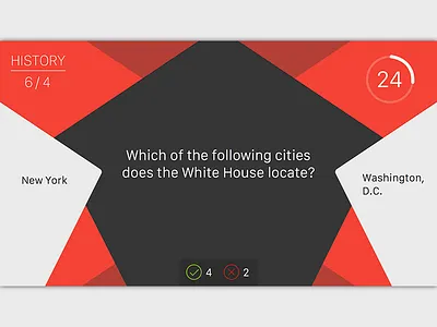 Quesly Trivia Game on Apple TV appletv celebrity game generalknowledge history knowledge quesly quiz trivia tv