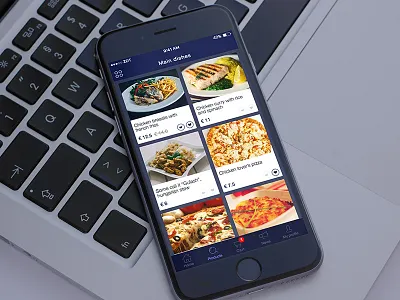 Ecommerce App - Products Screen collection ecommerce ios iphone mobile mockup product ui ux