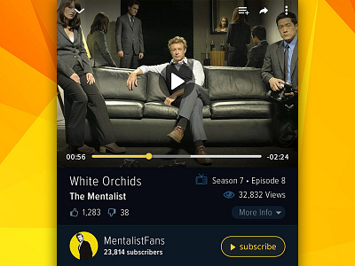 TV App • Daily UI daily ui tv tv app