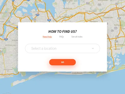 Contact / Map / Location contact dzoan glow location map shadow ui