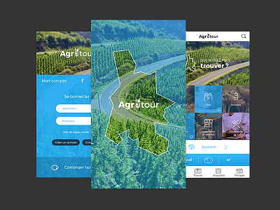 Mobile Application application food mobile tourisme vin win