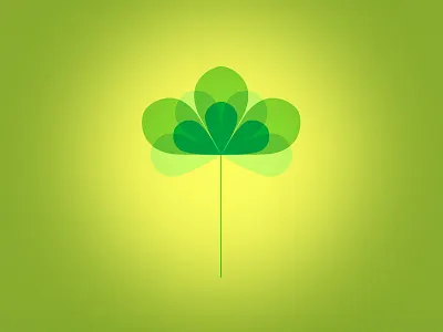 Three Leaf Clover animation clover illustration leaf petal vector