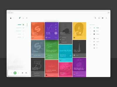 Music Website Concept concept music website ui design