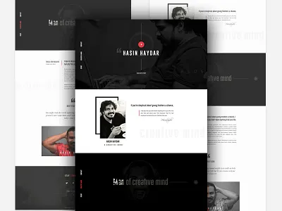 Blog for Hasin Hayder..... best shot blog blog template creative dribbble best shot hasin haydar psd responsive template ui ux