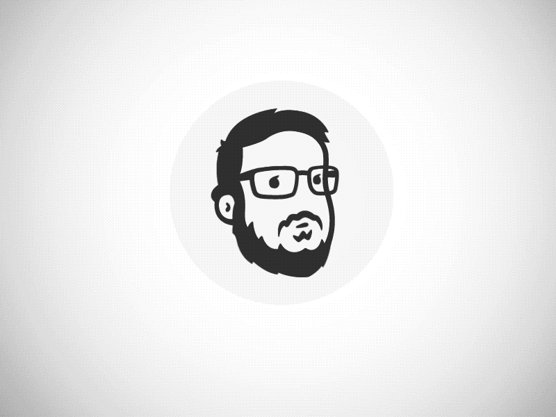 My Avatar animation avatar beard drawing icon illustration motion process sketch