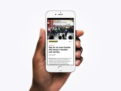 Aftonbladet as Facebook Instant Article aftonbladet article facebook instant