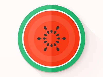 Water Fun watch face android android wear fruit illustration moto360 photoshop sketch smart watch watch watch face watchface watermelon