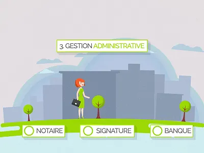 Myexpat building city flat street woman