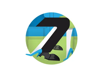 7 Dates 7 date feet foot footsie footsy grain illustration leg legs noise seven