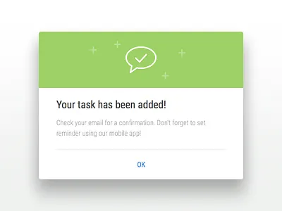 20 Days Sketch UI Contest #day016 - Pop-Up / Overlay confirm modal confirmation dailyui design flat modal overlay pop up sketch success ui ux