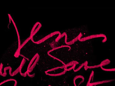 JESUS WILL SAVE ROCK STARS TOO handtype