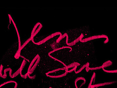 JESUS WILL SAVE ROCK STARS TOO handtype