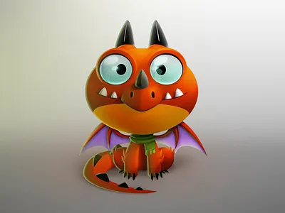 Dragon dragon game illustration photoshop red samuel suarez videogame