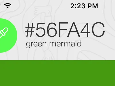 Current iteration of Morning Cuppa color dribbble inspiration