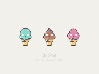 Ice Cream cute funny ice cream shit