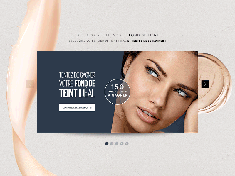 Gemey Maybelline: Dream beauty gemey makeup maybelline webdesign