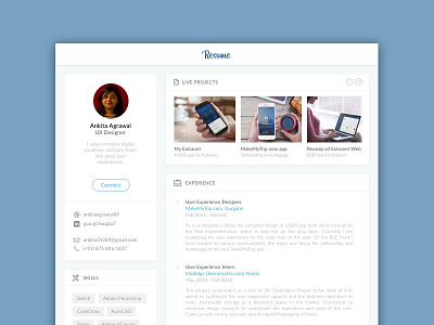 Resume resume social