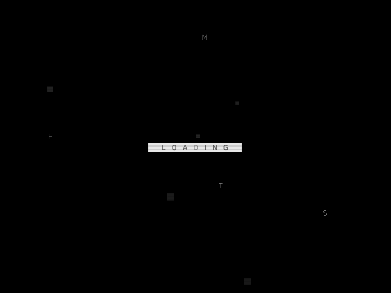 Glitch Loader 3d animation design future interactive motion website