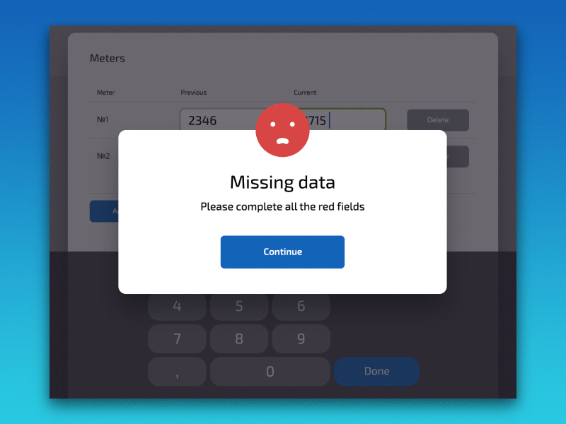 Error Window Animation animation error finance form gif kiosk modal payment smile terminal window
