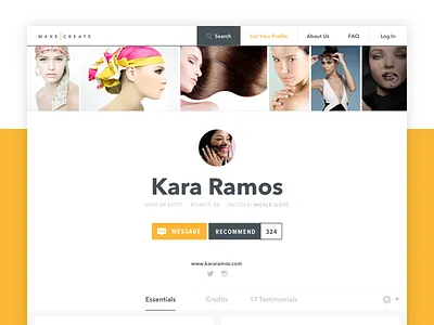 MakeCreate creatives editorial fnsz funsize mobile photography web webapp