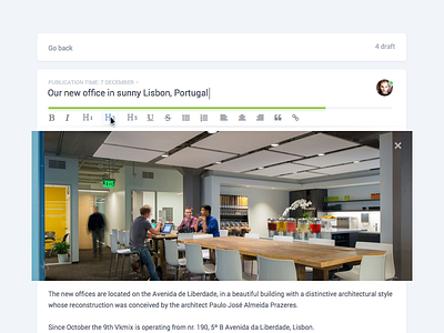 Add & Edit post add blog flat material new news notice post ui ux vkmix write