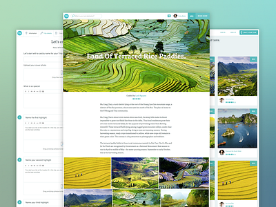 Triip economy form interface process sharing step system travel triip trip ui ux