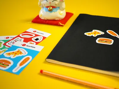 Cuisine Stickers avocado cat corn dog cute hamburger illustrations jalapeno margarita onigiri pizza sushi taco