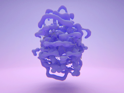 *1 Render a Day // 14 1renderaday 3d c4d cgi cinema cinema4d loop render sss vray